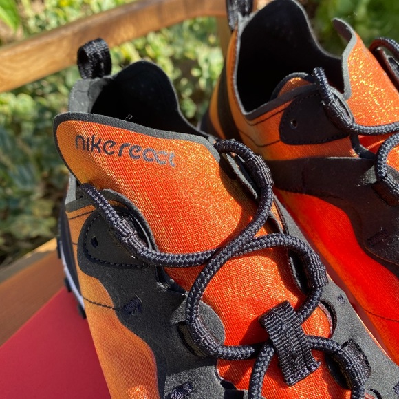 New Nike React Element 55 PRM SU19 Blk//BLK-Tr Yl - Picture 7 of 9